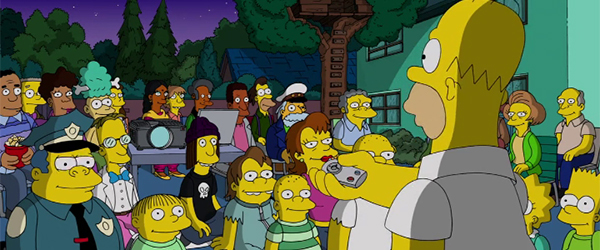 screenshot from Simpsons